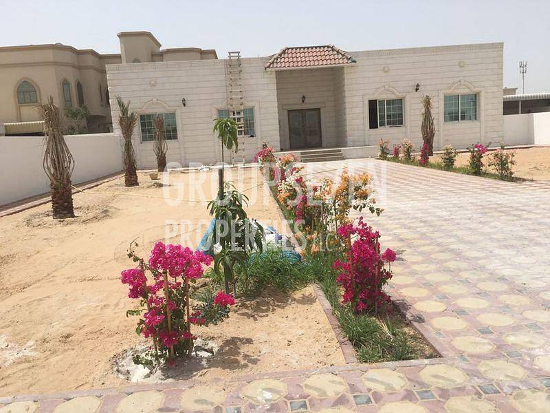 Small brand new 4 BR Villa for Rent in Khawaneej with large garden