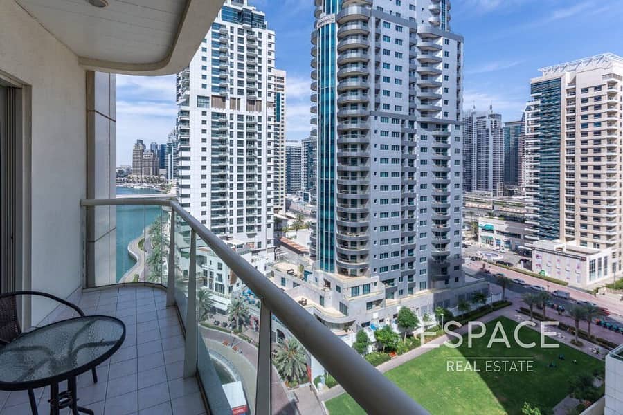 位于迪拜码头，滨海景观大厦，滨海景观大厦B座 2 卧室的公寓 180000 AED - 7490822