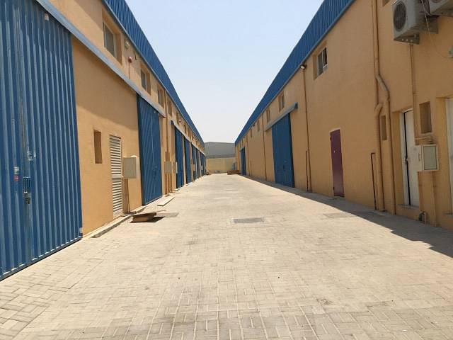 Cheapest Price Brand New Coner Site ware House Available for Rent in Al Jurf 4400 Sqft 110k CALL RAWAL