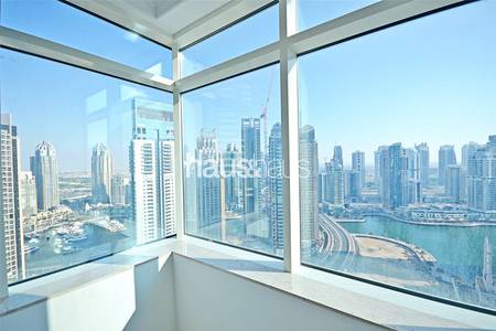 1 Bedroom Flat for Rent in Dubai Marina, Dubai - Full Marina View| Unfurnished| Available 1 Bedroom Flat for Rent in Dubai Marina, Dubai - Full Marina View| Unfurnished| Available