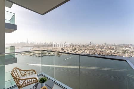 1 Bedroom Apartment for Rent in Dubai Creek Harbour, Dubai - Beautiful Skyline | Creek & Burj Khalifa View