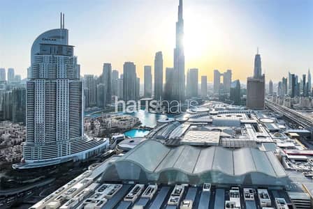 2 Bedroom Flat for Rent in Downtown Dubai, Dubai - Cleaning Included | Burj Khalifa View | High Floor