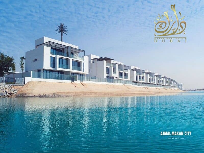 位于夏尔迦滨水城，阿吉玛尔-马坎 4 卧室的别墅 2300000 AED - 7495668