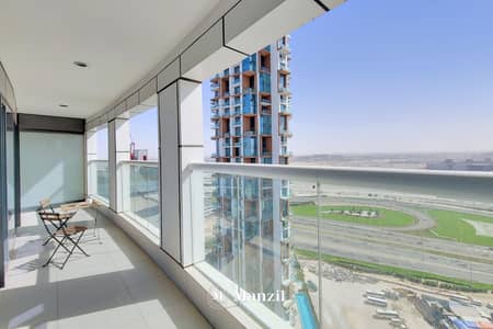 شقة 1 غرفة نوم للايجار في الخليج التجاري، دبي - Balcony View