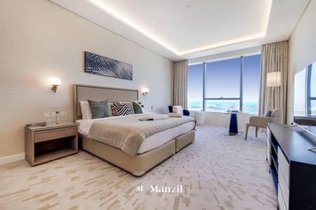 Studio for Rent in Palm Jumeirah, Dubai - Bedroom Area