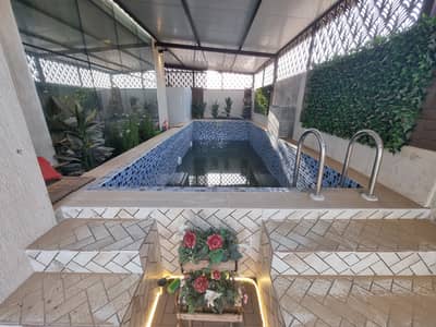 4 Bedroom Villa for Rent in Barashi, Sharjah - Lavish Brand New 4 Bedroom Villa With Pool+Furniture Available For rent in Tilal City