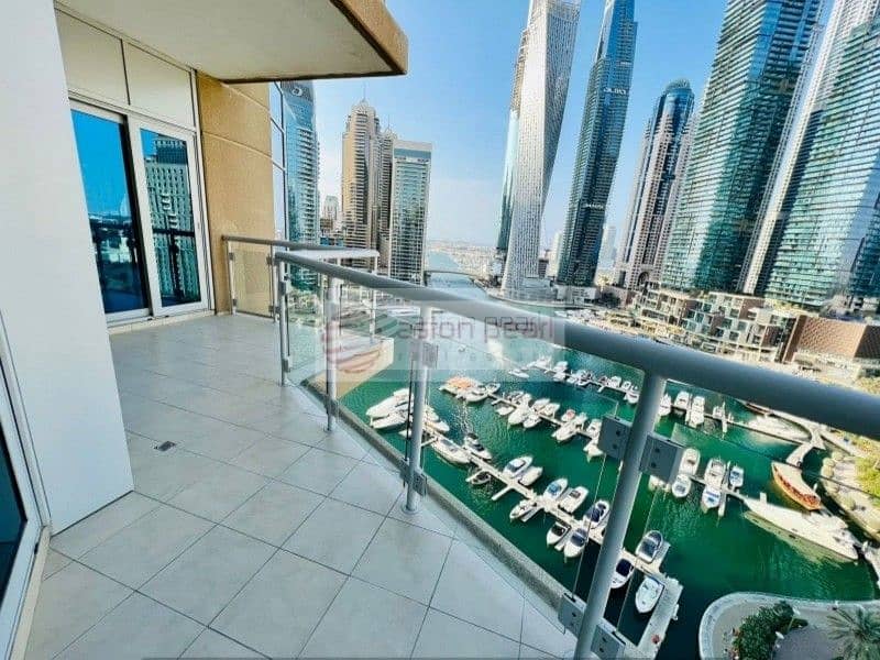 Full Marina View |  3 Bed plus Maid | Chiller Free