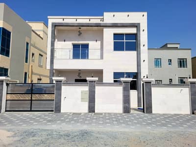 5 Bedroom Villa for Sale in Al Yasmeen, Ajman - At a snapshot price and without down payment, a villa near the mosque, one of the most luxurious villas in Ajman, with a palace design, super deluxe f
