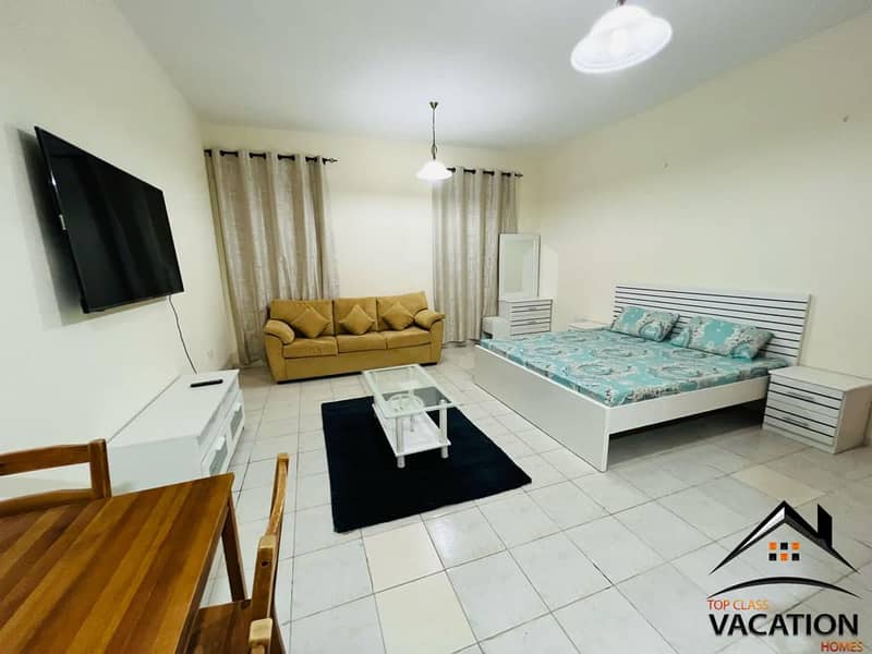 TOP CLASS DEAL !!! FURNISHED APARTMENT ONLY AED 2800/- !!!