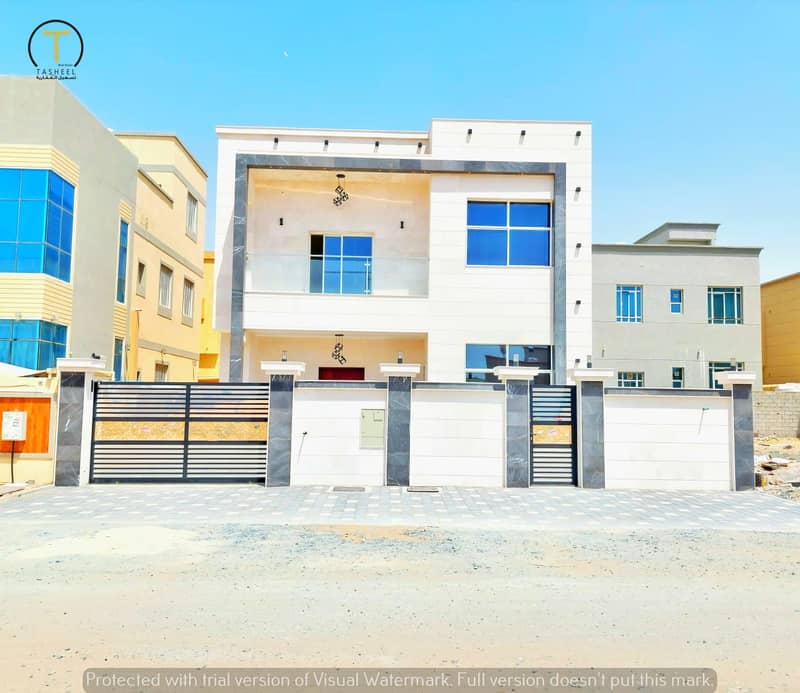 For sale, a villa behind Al-Hamidiya Park, at a snapshot price, without an initial payment, full bank financing, close to the mosque and services