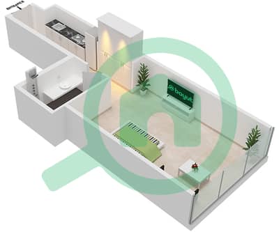 Loreto 1B - Studio Apartment Unit 05  FLOOR 4-6 Floor plan