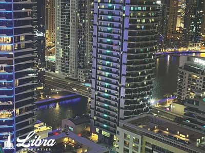 2 Bedroom Apartment for Sale in Dubai Marina, Dubai - Furnished | Upgraded | High Floor | Amazing Views
