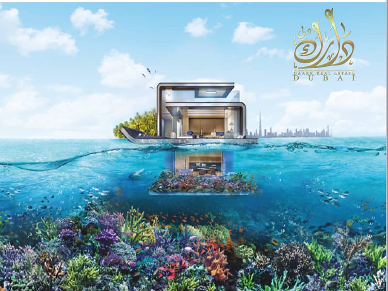 Floating Villa With Underwater Living Quarters