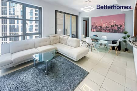 2 Bedroom Apartment for Rent in Downtown Dubai, Dubai - 12 Cheque Option | Furnished | Burj Khalifa View