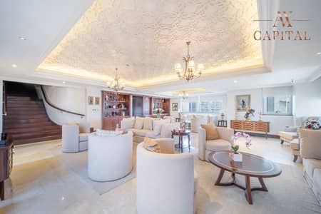 4 Bedroom Penthouse for Sale in Business Bay, Dubai - Vastu | Furnished | 4 BR plus Maids | Burj View