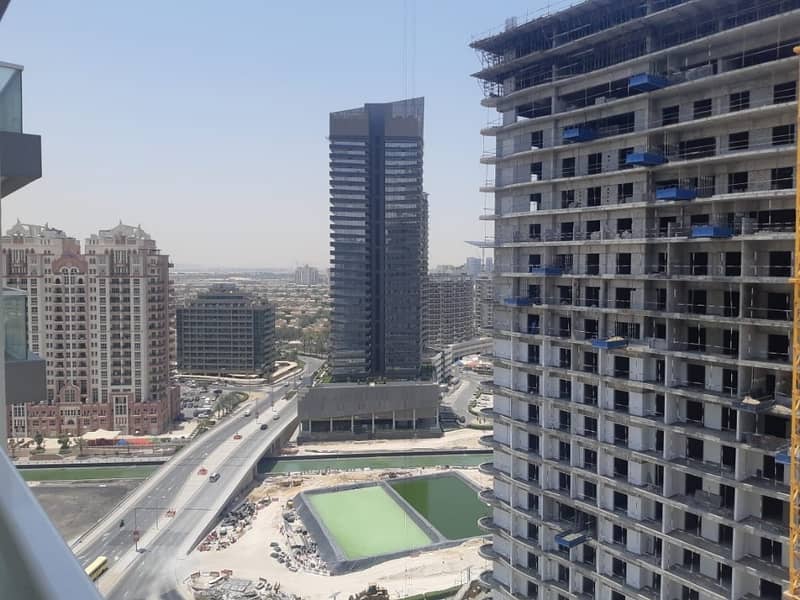 4 Chqs,Fully Furnished 1 Bedroom for rent in Dubai Sports city at 45k