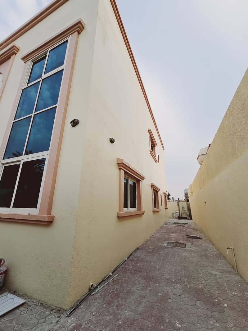 LIKE A NEW 3BHK VILLA ONLY 80K WITH ALL ATTACHED BATH +MAID ROOM+STORE ROOM +BIG HALL AL FAYHA AREA