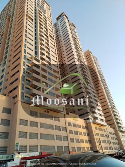 1 Bedroom Flat for Rent in Al Rashidiya, Ajman - FOR RENT: Big 1 BHK Apartment Available For Rent in AJMAN ONE TOWERS in just AED 36,000/ With Parking 4 Chqs 2 MINUTES AWAY FROM AJMAN CORNICHE