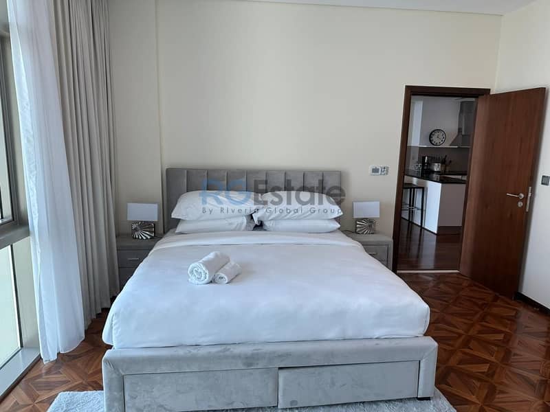 Fully  Furnished 1Bedroom  In Liberty  House