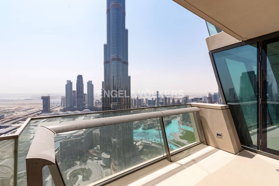 Spacious | High Floor | Stunning Burj View