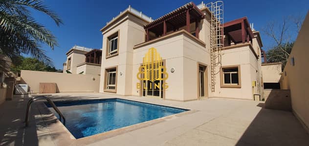 5 Bedroom Villa for Rent in Khalifa City, Abu Dhabi - 5 Master Bedroom Villa  With Private Pool
