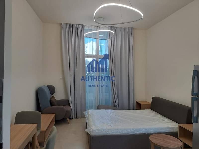 Fully Furnished Studio | Huge Balcony | Azizi Plaza