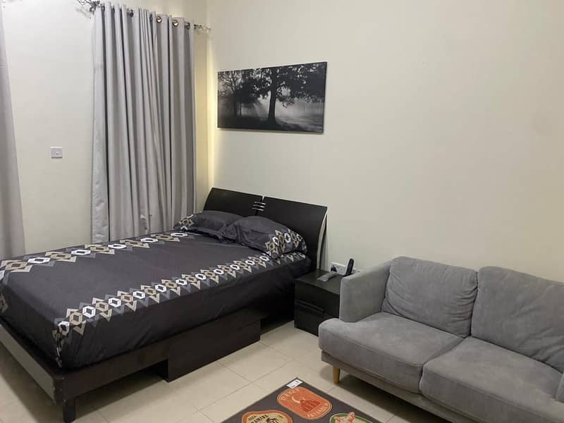Hurry Now@@ Amazing fully furnished studio only 4000 including bills in silicon gate 4
