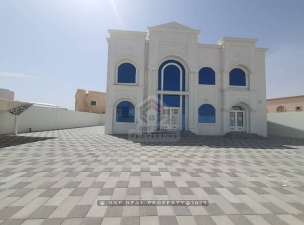 Brand New 6 Master Separate villa in Neima Al Ain |Private Yard| driver |maid | Central AC
