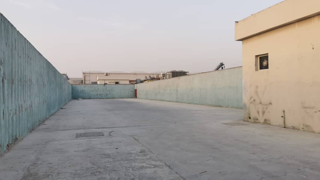 40 Kw Power 7000 Sqft Open land With Office Boundary Wall In Industrial Area 13 Sharjah 40 Kw Power 7000 Sqft Open land With Office Boundary Wall In Industrial Area 13 Sharjah