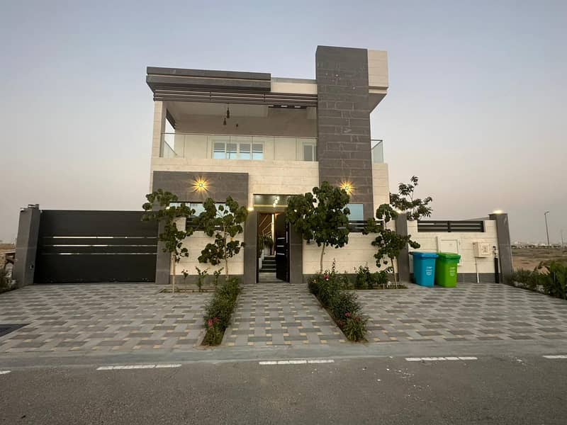 Lavish Brand New 5 Bedroom Villa with Semi  Furniture Available For Rent In Sharjah 220,000 ADE