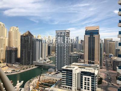 2 Bedroom Apartment for Rent in Dubai Marina, Dubai - Pay 4 Chq 2BR+Balcony+balcony Marina view 2 Bedroom Apartment for Rent in Dubai Marina, Dubai - Pay 4 Chq 2BR+Balcony+balcony Marina view