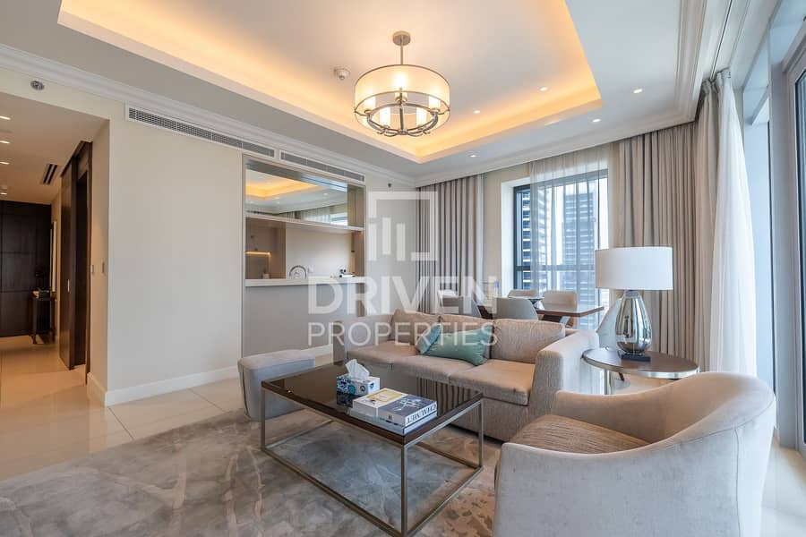 Furnished Unit w/ Burj and Fountain View