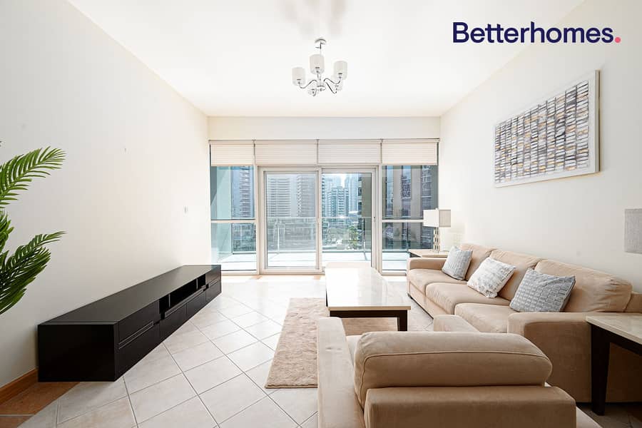 位于迪拜码头，滨海阳台公寓大楼 1 卧室的公寓 125000 AED - 7516180