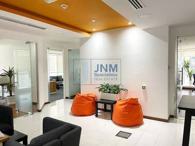 Office for Rent in Jumeirah Lake Towers (JLT), Dubai - Furnished|Partitioned office in JBC 2