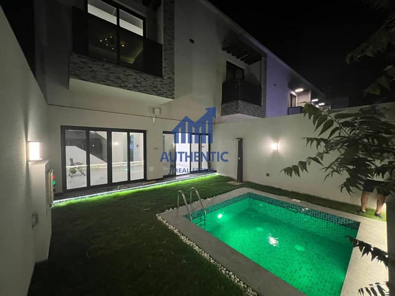 Private Garden & Pool | 3Bed+Maids Townhouse in Al Furjan