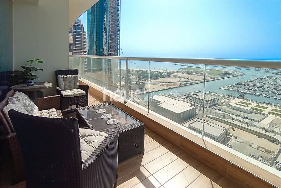 位于迪拜码头，阿联酋皇冠大厦 3 卧室的公寓 5495000 AED - 7475357