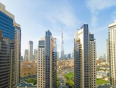 Studio for Sale in Downtown Dubai, Dubai - Full-Burj Khalifa view | Furnished | Motivated Seller