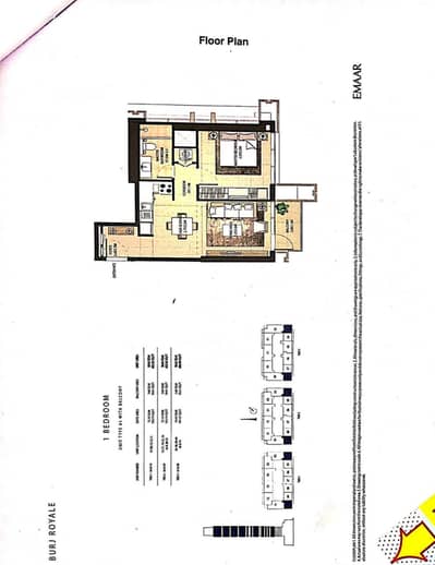 1BhK for Sale With DownTown view