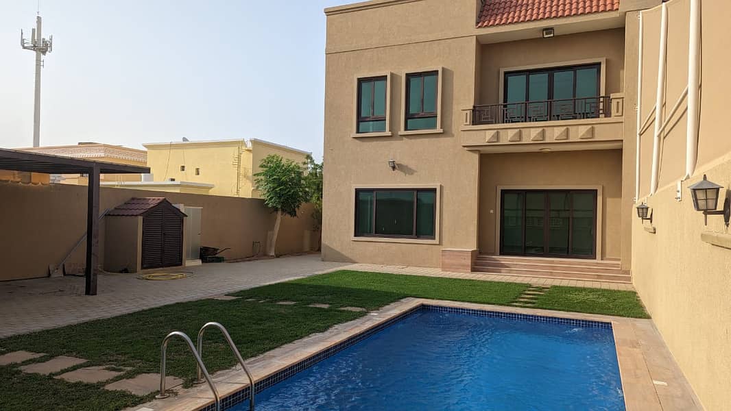 Super deluxe Quality 3 B/r Central ac Villa, Pvt Pool, AED. 150,000/- Super deluxe Quality 3 B/r Central ac Villa, Pvt Pool, AED. 150,000/-