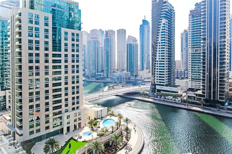 位于迪拜码头，三叉戟海洋景观大楼，三叉戟滨海公园海洋大厦 2 卧室的公寓 2500000 AED - 7521048