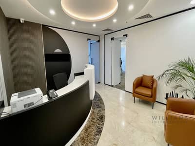 Office for Rent in Jumeirah Lake Towers (JLT), Dubai - Vacant | Fully Furnished | Close to Metro