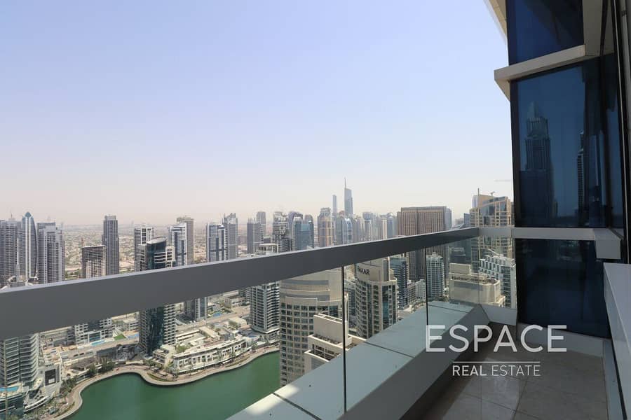 位于迪拜码头，巴塞洛公寓 4 卧室的顶楼公寓 429000 AED - 7522905