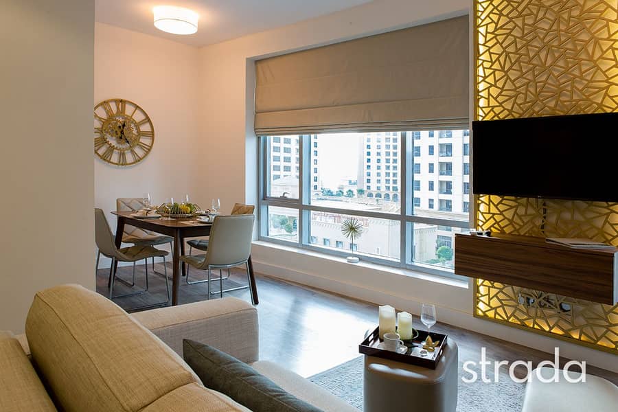位于迪拜码头，公园岛公寓，萨尼贝尔大厦 1 卧室的公寓 135000 AED - 7479297