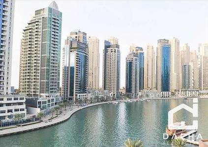 1 Bedroom Apartment for Sale in Dubai Marina, Dubai - Unique spacious 1 br in The Waves B / Marina View 1 Bedroom Apartment for Sale in Dubai Marina, Dubai - Unique spacious 1 br in The Waves B / Marina View