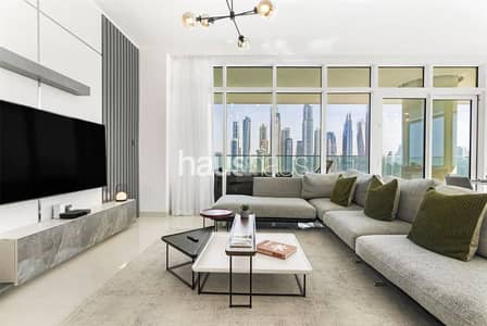 3 Bedroom Apartment for Sale in Dubai Harbour, Dubai - Marina and Sea View | Immaculate | Vacant | Corner