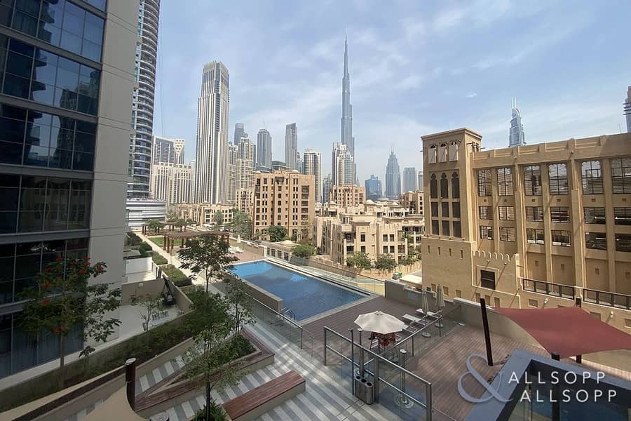 1 Bed | Full Burj Khalifa View | Furnished