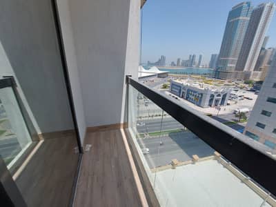 1 Bedroom Apartment for Rent in Al Taawun, Sharjah - BRAND NEW 1BHK IN 37k WIITH FREE PARKING + GYM  CONTRACT 13 MONTH