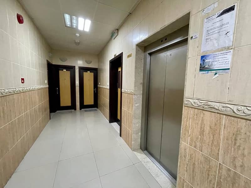 STUDIO FLAT WITH SPLIT A/C AVAILABLE IN MUWEILAH AREA NEAR TO GALAXY CITY SUPERMARKET