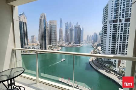 1 Bedroom Flat for Rent in Dubai Marina, Dubai - 1BR Apt with stunning Marina View