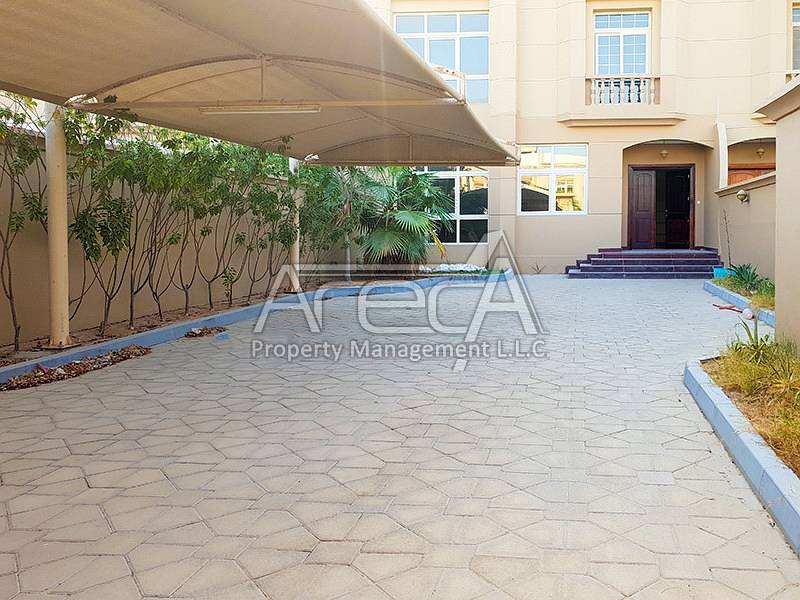 Superb 6 Master Bed Villa with Private Entrance! Khalifa City A